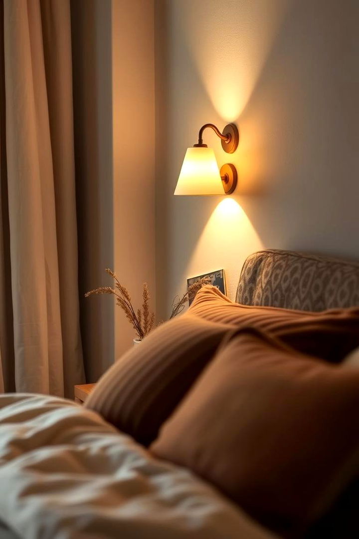 Ambient Charm Soft Ambient Lighting Appeal - Bedroom Wall Sconce Ideas for Functional Ambiance