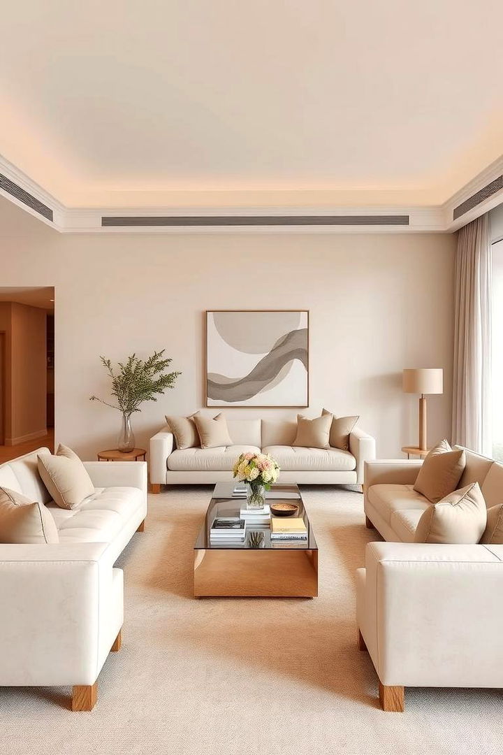 Balanced Furniture Arrangement - Balanced Symmetrical Living Room Layouts for Harmony