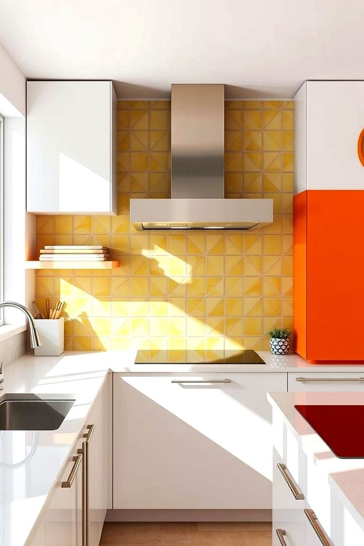 Bold Geometric Patterns - Art Deco Kitchen Ideas for Retro-Modern Culinary Spaces