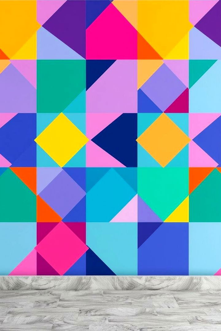 Bold Pattern Statement Wallpaper - Bedroom Wallpaper Ideas to Transform Your Sleep Space