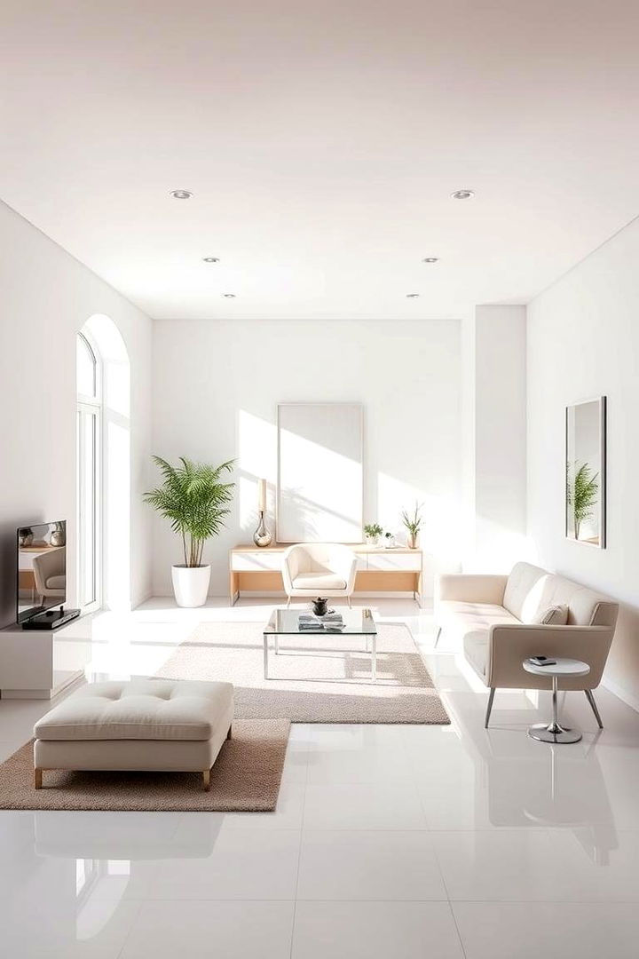 Bright Minimalist Ambiance - Elegant Lash Room Setup Ideas for Beauty Studios