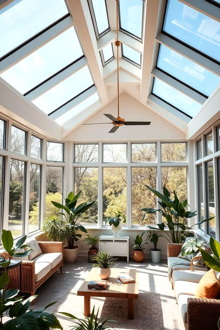Bright Sunroom Retreat - Home Addition Ideas for Expanding Your Living Space