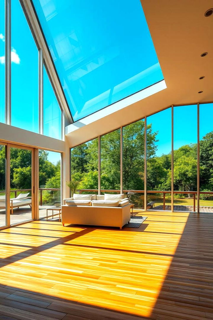 Bright Transitional Oasis - Sunroom and Deck Combo Concepts for Seamless Outdoor Living