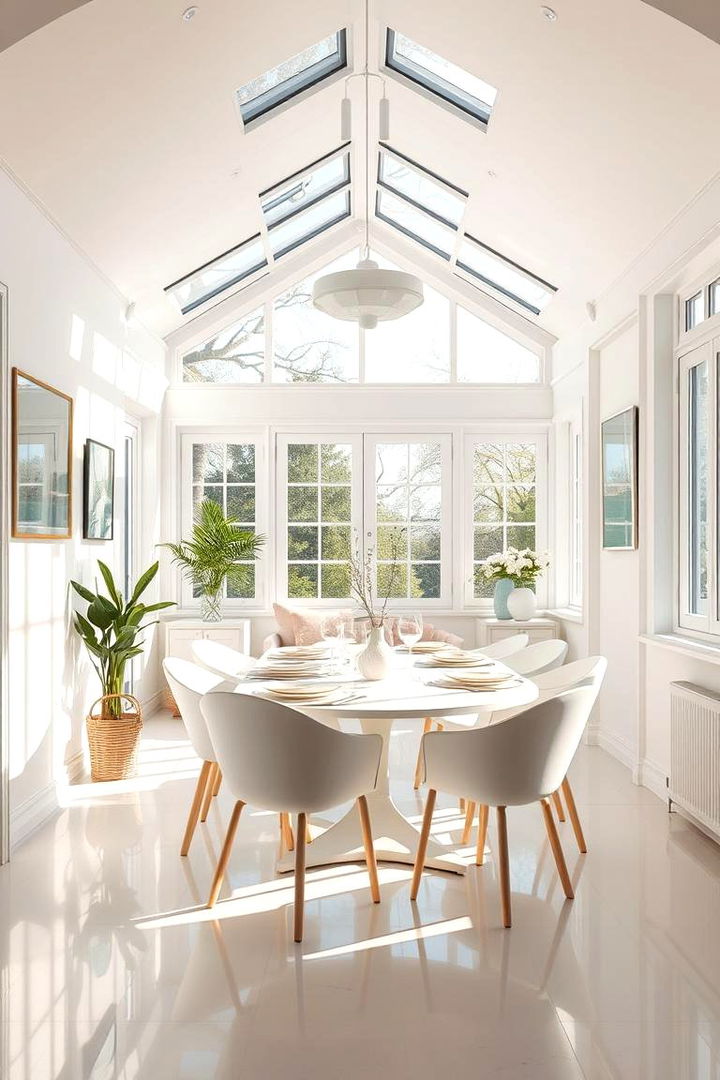 Bright and Airy Sunroom Ambience - Sunroom Dining Room Ideas for Al Fresco Meals Indoors