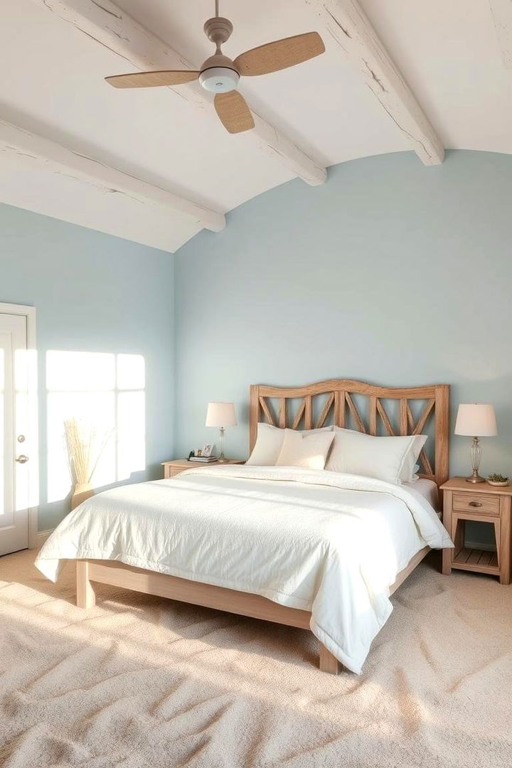 Calming Coastal Retreat - Light Blue Bedroom Ideas to Create a Coastal Vibe