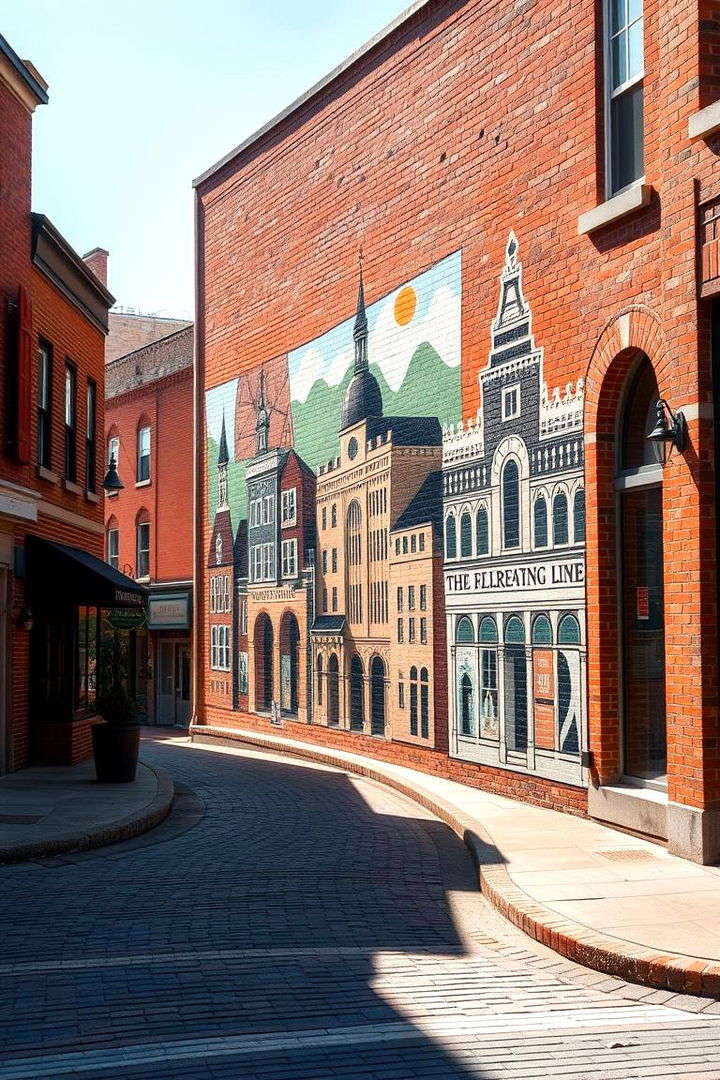 Celebrating Local Heritage - Charming Small Town Mural Ideas for Public Art
