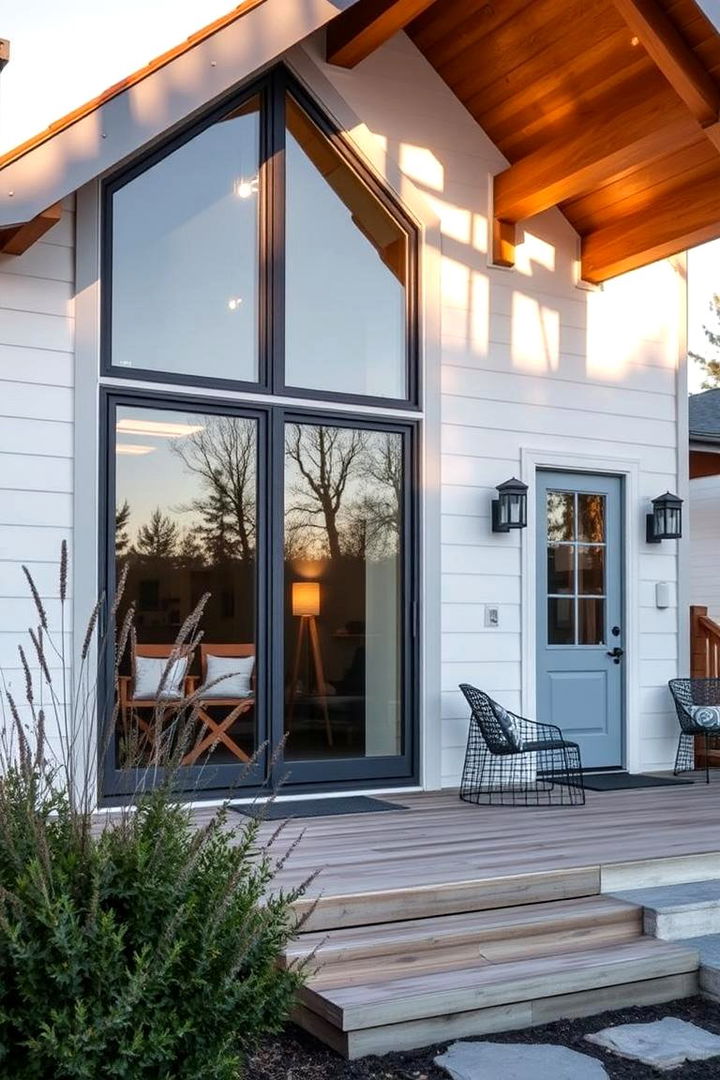 Charming Blend of Modern and Cottage - Modern Cottage Exterior Ideas for Charming Style