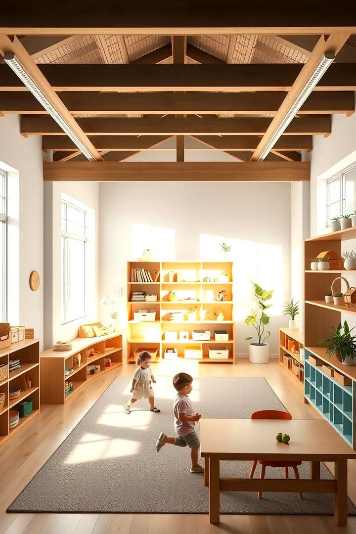 Child Centered Layout - Montessori Nursery Ideas for a Functional Space