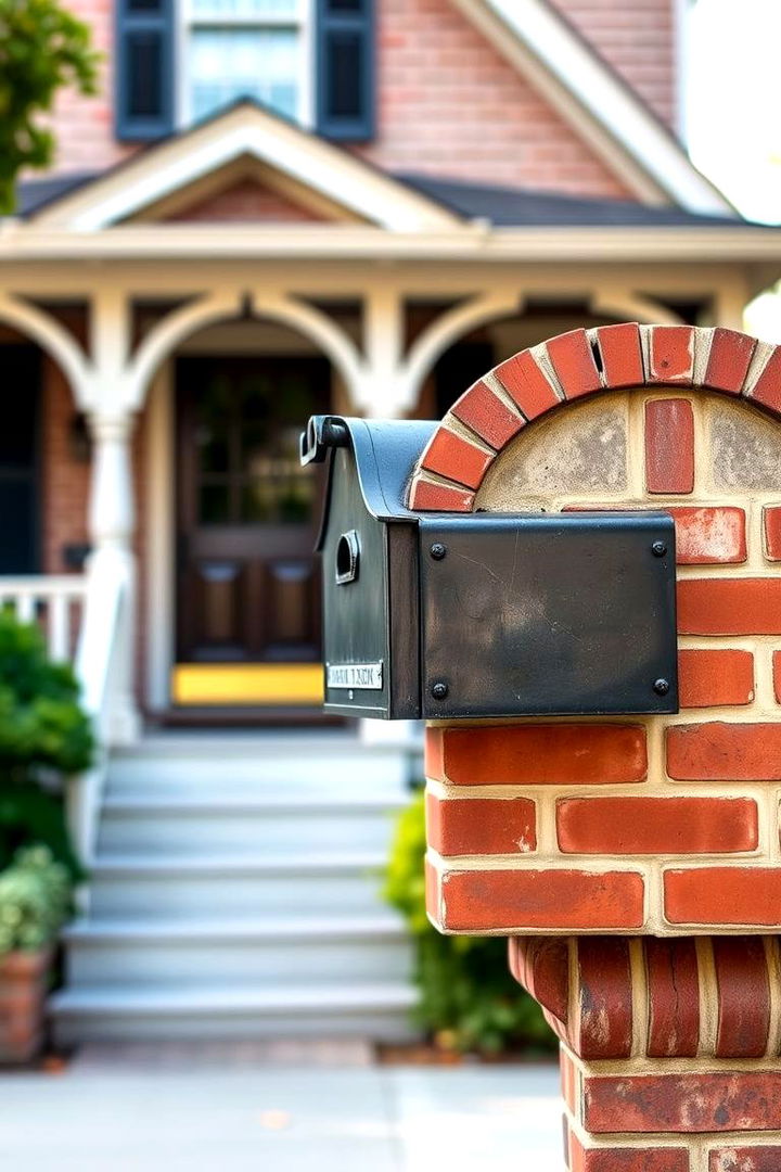 Classic Brick Charm - Brick Mailbox Designs to Elevate Your Curb Appeal