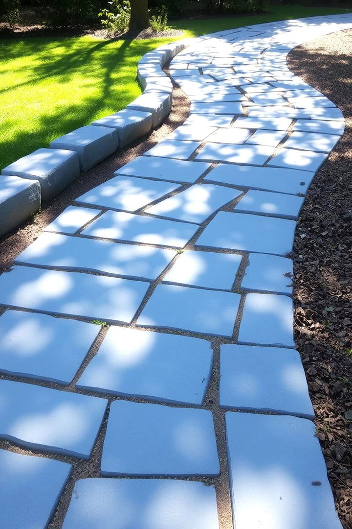 Classic Curved Bluestone Pathway - Bluestone Walkway Designs to Elevate Your Outdoor Space