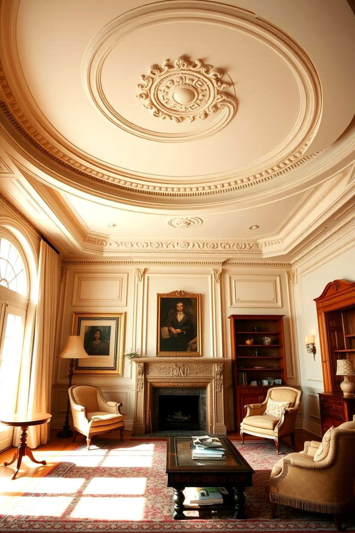 Classic Elegance Crown Molding - Crown Molding Ideas to Elevate Room Architecture