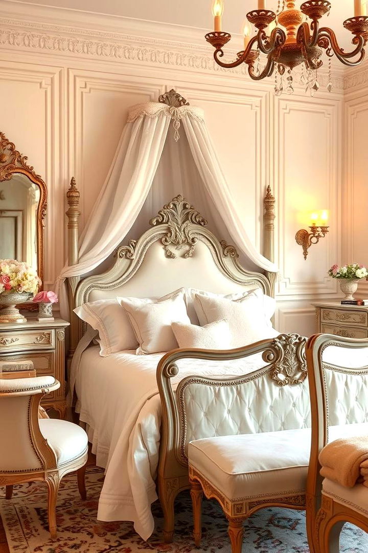 Classic French Elegance - French Bedroom Ideas for Romantic Retreats