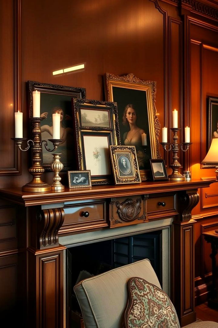 Classic Mantel Decor - Charming Fireplace Decor Ideas for a Cozy Living Room