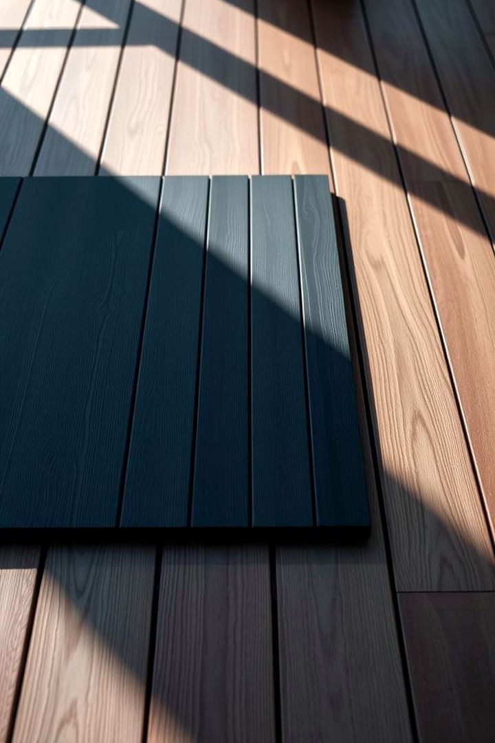 Classic Minimalist Black Deck - Stylish Black Deck Design Ideas for Outdoor Living