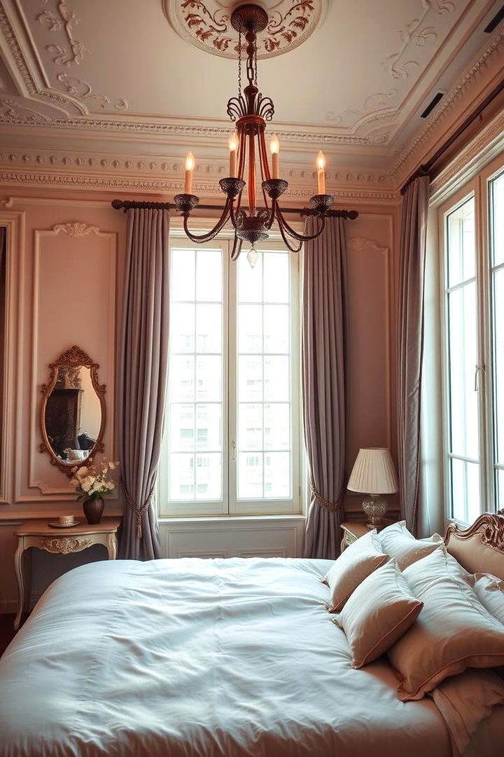 Classic Parisian Elegance - Parisian Themed Bedroom Ideas for Effortless Elegance