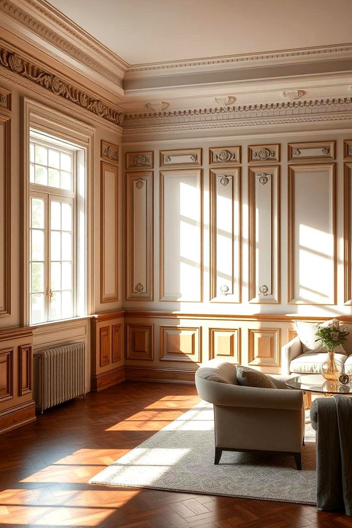 Classic Raised Panel Design - Elegant Wainscoting Ideas to Elevate Your Home Décor