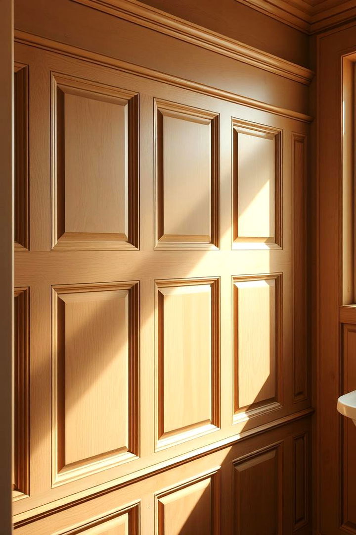 Classic Raised Panel Wainscoting - Chic Bathroom Wainscoting Ideas for Timeless Elegance