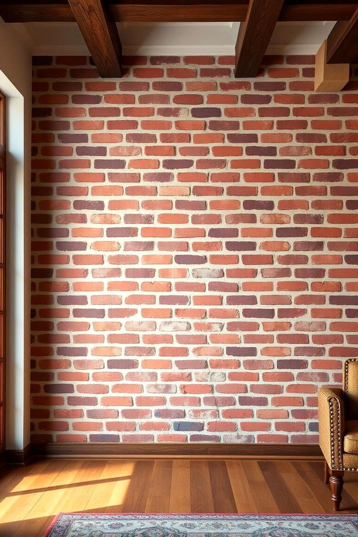 Classic Red Brick Charm - Brick Accent Wall Designs to Elevate Your Home Decor