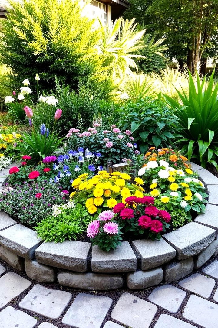 Classic Round Garden Bed - Round Garden Bed Ideas for Creative Planting