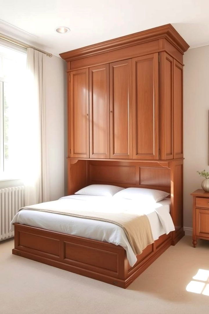 Classic Vertical Murphy Bed - Murphy Bed Ideas for Space-Saving Functional Rooms