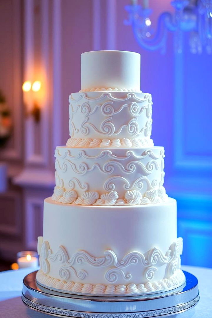 Classic White Elegance - Gorgeous Wedding Cake Ideas for Every Style and Theme
