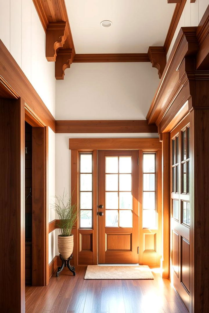 Classic Woodwork Detailing - Craftsman Style House Exterior Ideas for Curb Appeal