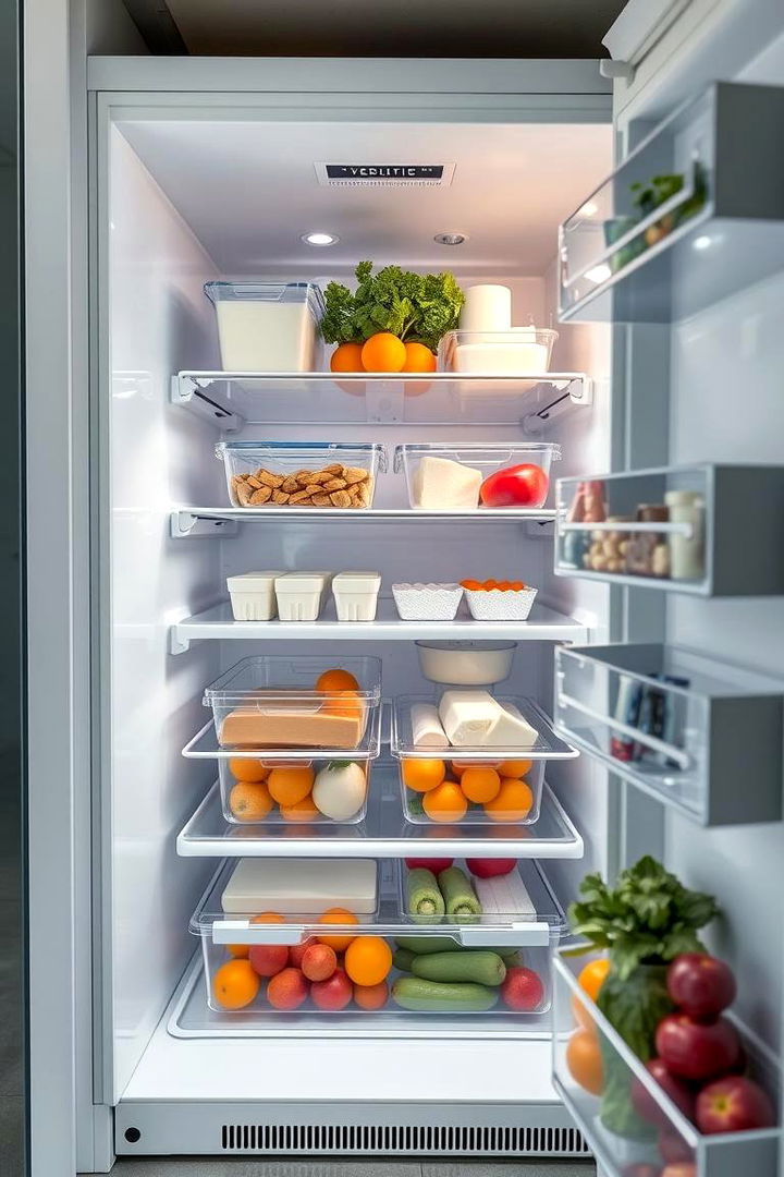 Clear Bins for Easy Sorting - Fridge Organization Hacks for Maximum Space