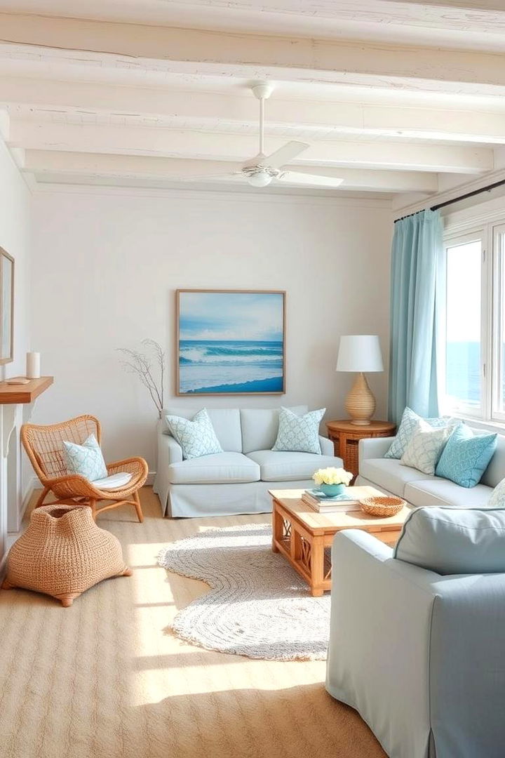 Coastal Blue Vibes - Blue Room Ideas for Serene and Stylish Spaces