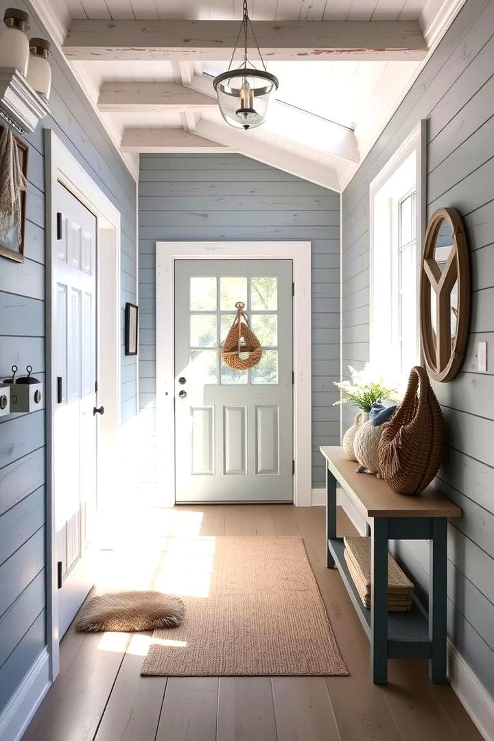 Coastal Charm with Shiplap - Shiplap Entryway Ideas for a Welcoming First Impression