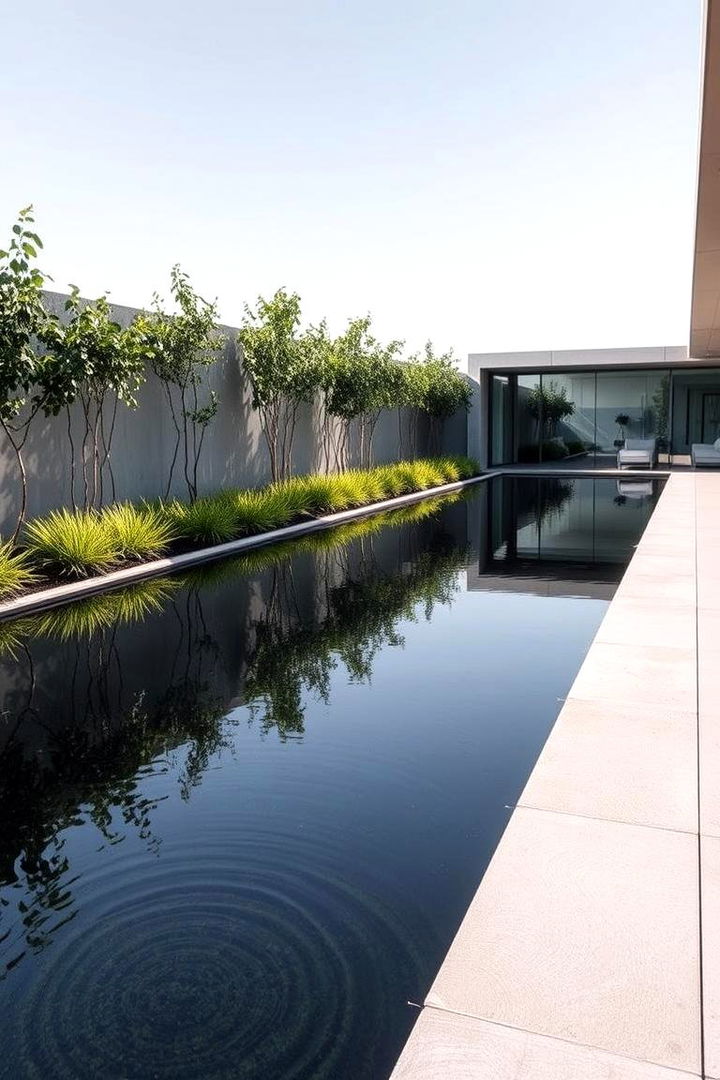 Compact Design with Modern Flair - Reflecting Pool Ideas for Small Gardens | Stylish Water Features