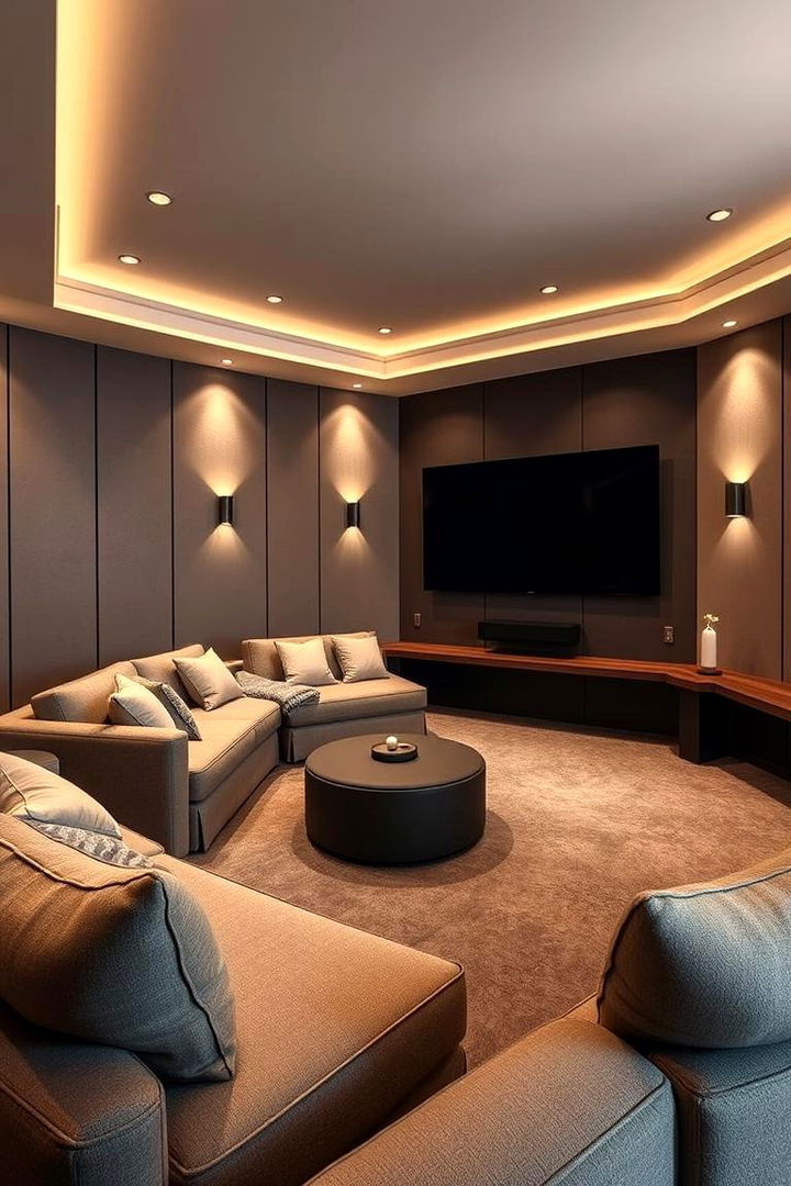 Compact Seating Solutions - Compact Small Media Room Ideas for Ultimate Entertainment