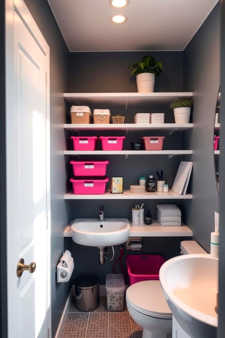 Compact Storage Solutions - Dorm Bathroom Ideas for Small Space Functionality & Style