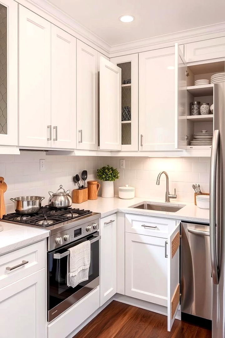 Compact Storage Solutions - Creative Townhouse Kitchen Ideas for Compact Spaces