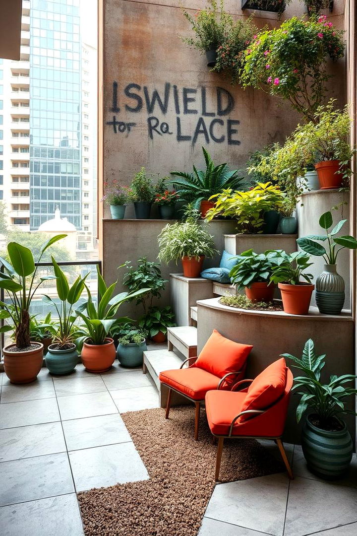 Compact Urban Oasis - Terraced Garden Ideas for Sloped Outdoor Spaces