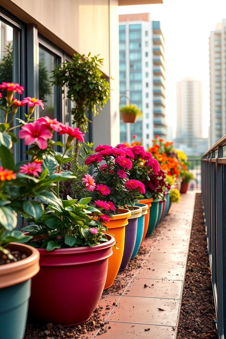 Container Gardening - Balcony Garden Ideas for Urban Green Spaces