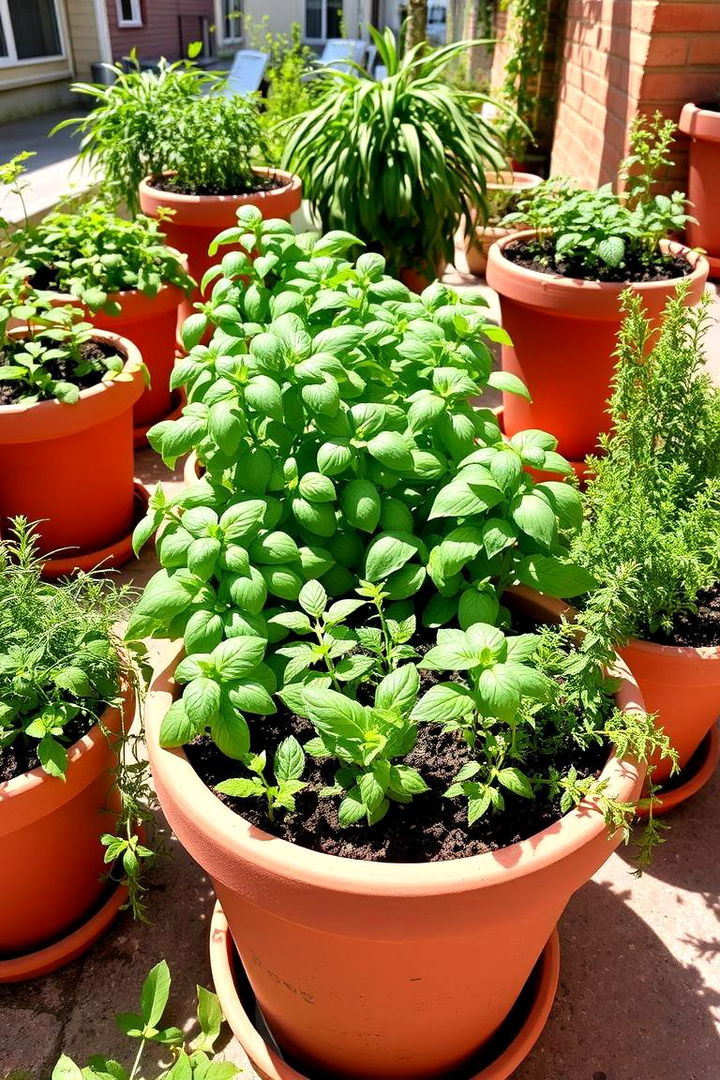 Container Herb Garden - Fresh Herb Garden Ideas for Indoor & Outdoor Spaces