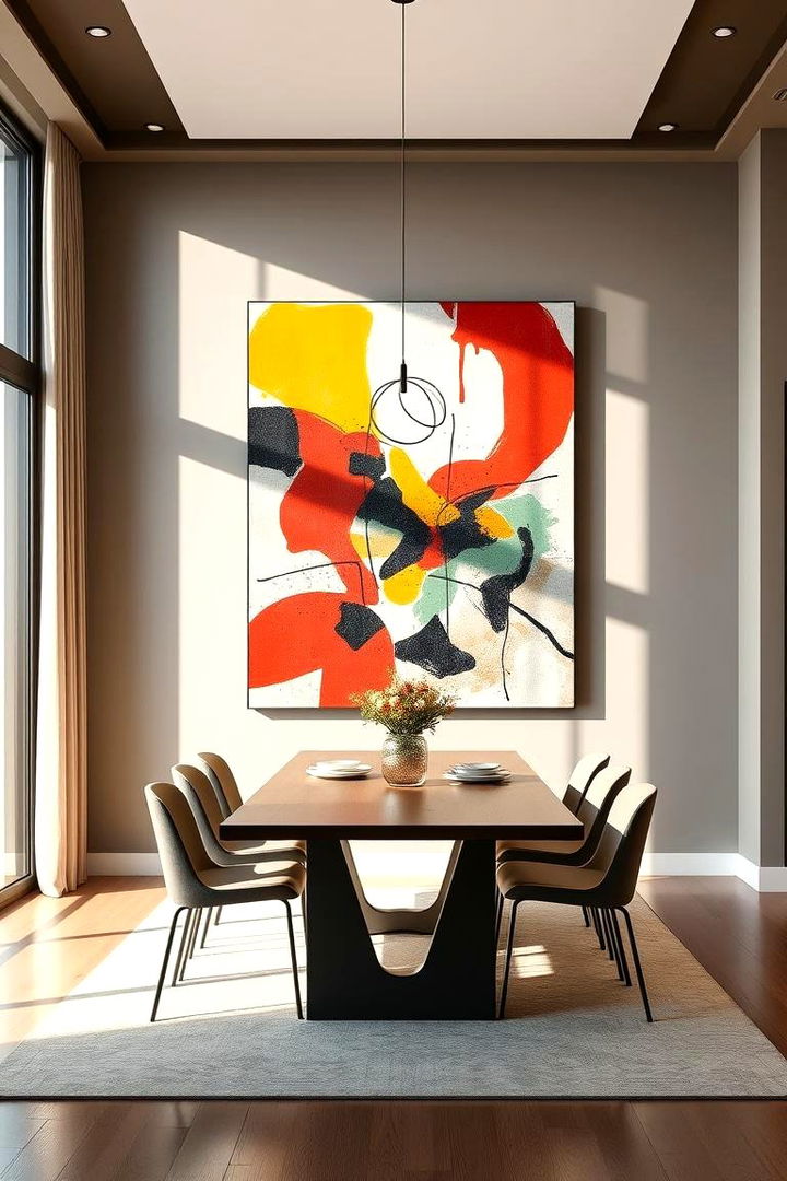 Contemporary Art Installations - Wall Decor Ideas to Enhance Your Dining Room