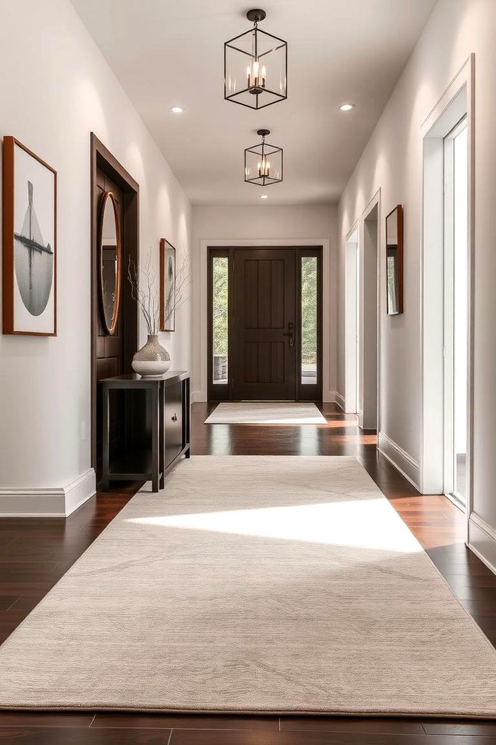 Contemporary Chic Entryway Rugs - Entryway Rug Ideas to Elevate Your Home's First Impression