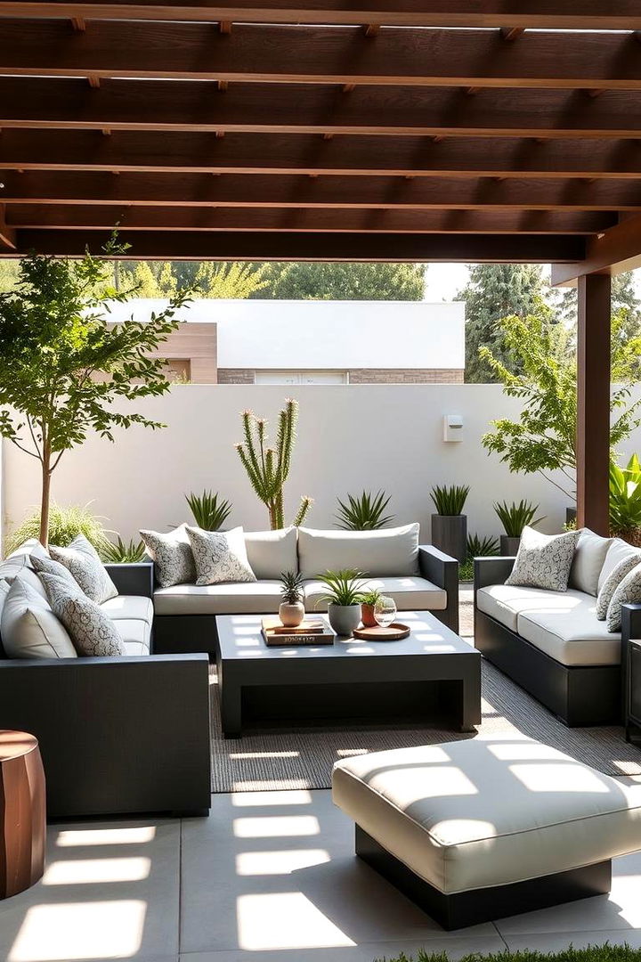 Contemporary Lounge Space - Modern Backyard Design Ideas to Transform Your Outdoor Oasis