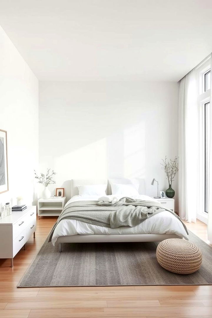 Contemporary Minimalist Master Bedroom - Master Bedroom Ideas for Serene Luxury & Smart Storage