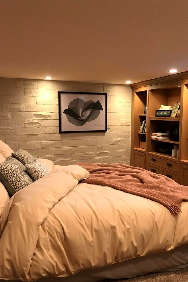 Cozy Basement Retreat - Cozy Basement Bedroom Ideas for Comfortable Living