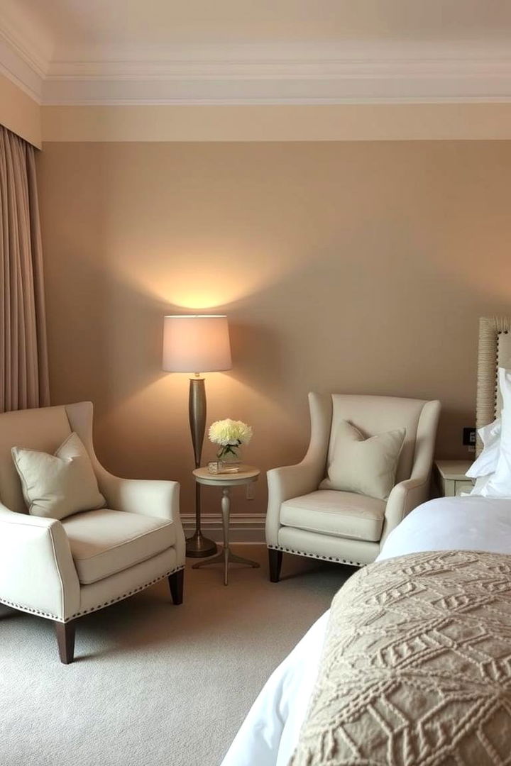 Cozy Corner Haven - Inviting Bedroom Sitting Area Ideas for Comfort