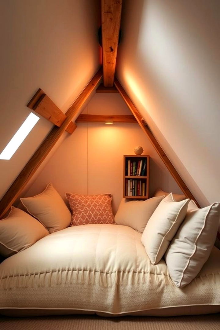 Cozy Reading Nook Attic - Attic Room Ideas to Maximize Underutilized Space