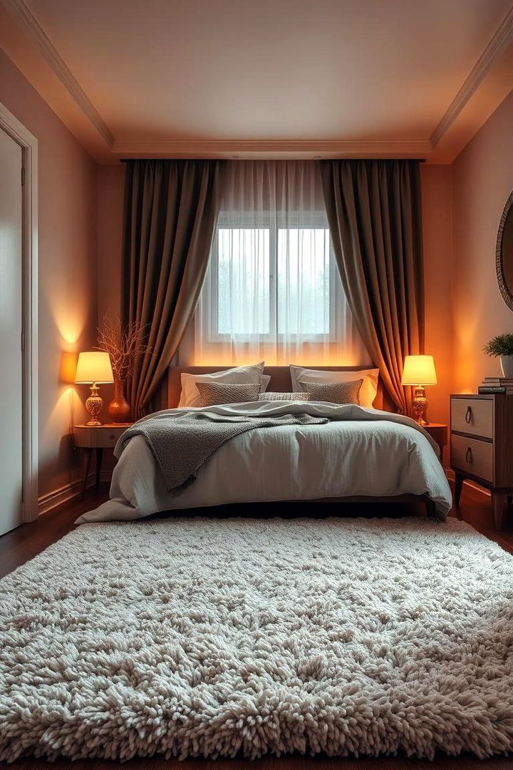 Cozy Textured Shag Rugs for Bedroom Warmth - Stylish Bedroom Rug Ideas to Elevate Your Space