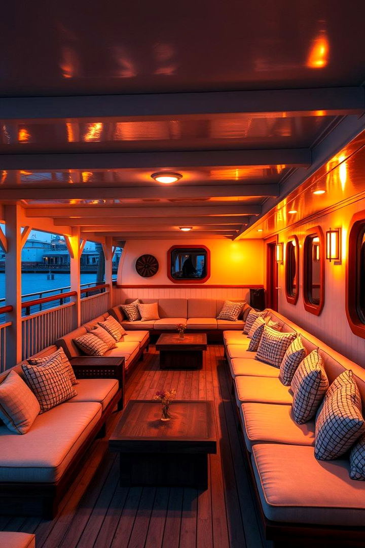 Cozy Under Deck Lounge Area - Under Deck Design Ideas for Outdoor Living Spaces