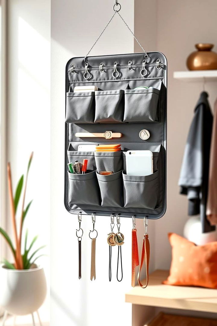 Creative Hanging Organizer - Jewelry Storage Ideas to Organize Your Collection