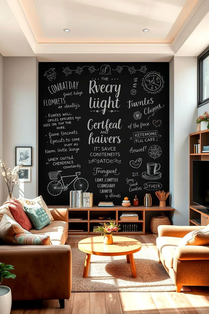 Creative Home Decor Chalkboard Ideas - Chalkboard Ideas for Organized & Creative Home Spaces