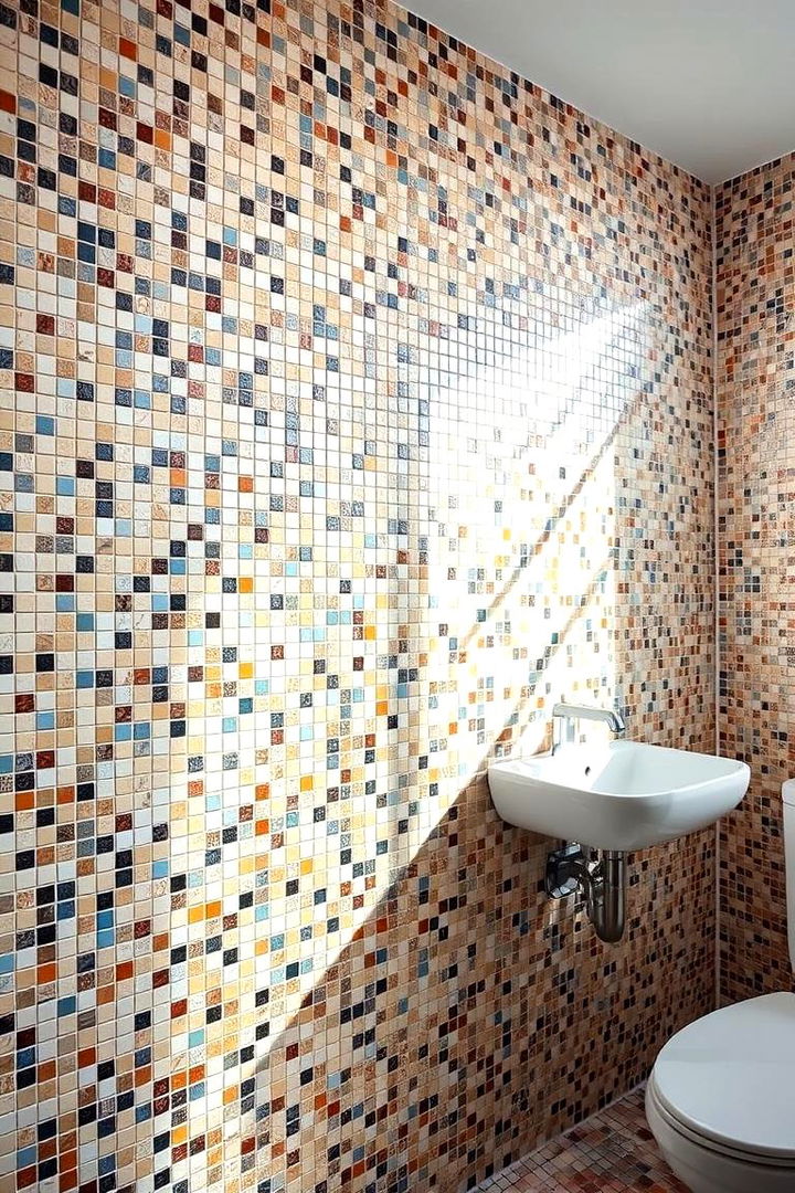 Creative Mosaic Tiles - Creative Bathroom Wall Ideas to Enhance Your Sanctuary