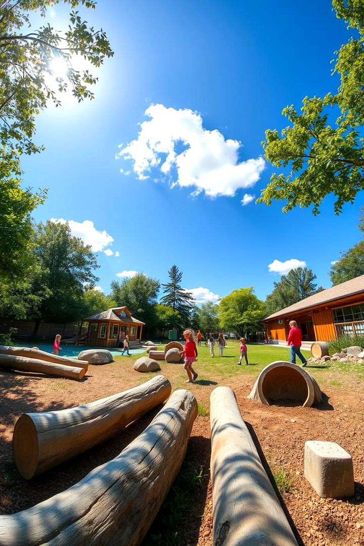 Creative Nature Play Zones - Engaging EYFS Outdoor Area Ideas for Child Development