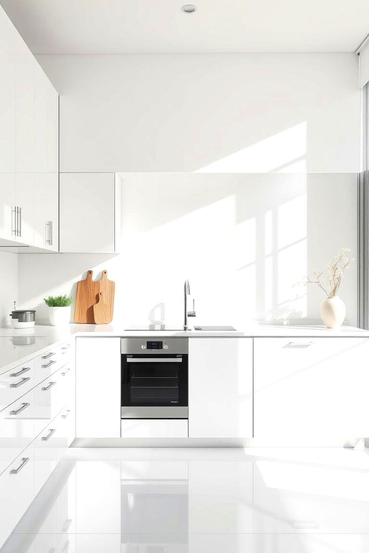 Crisp White Cabinets - Kitchen Cabinet Color Ideas to Refresh Your Space